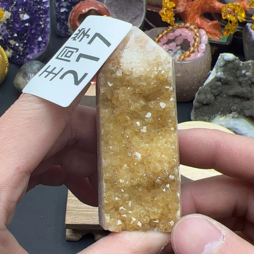 紫晶水晶摆件未镶嵌217