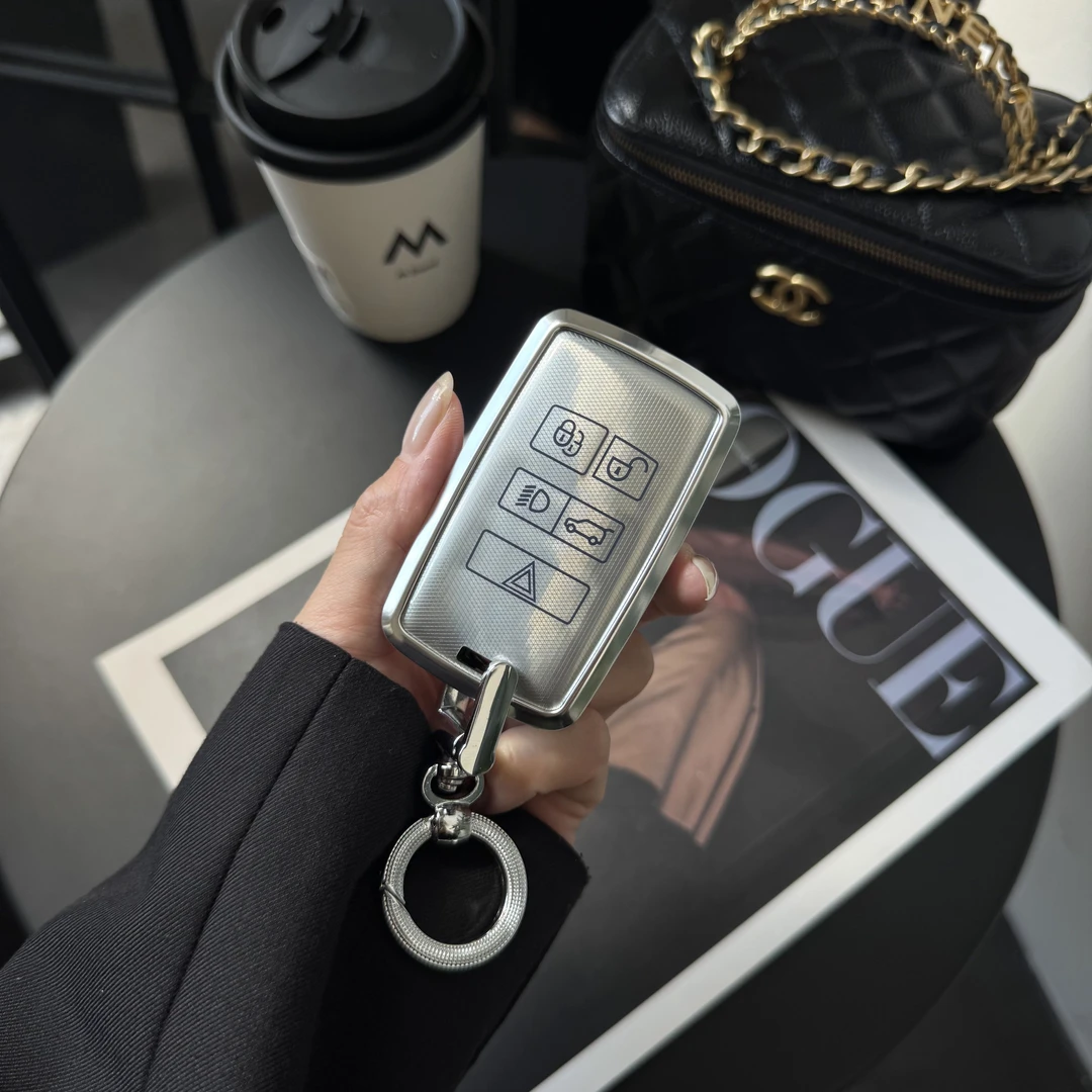 路虎揽胜钥匙套极光l卫士110发现5四揽运车内饰用品壳扣高端25款