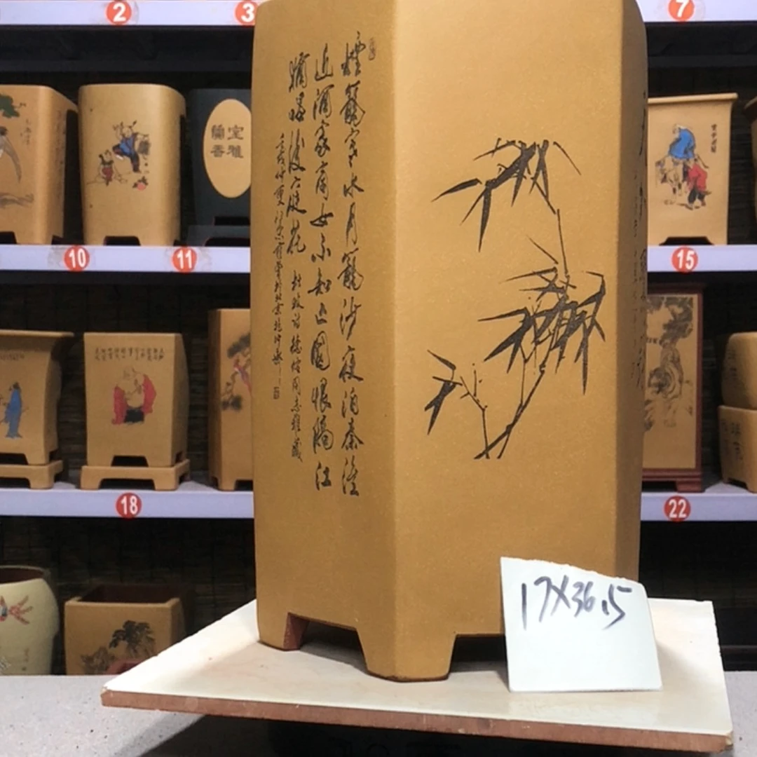 【闪购商品】紫砂花盆※****皮手工制作