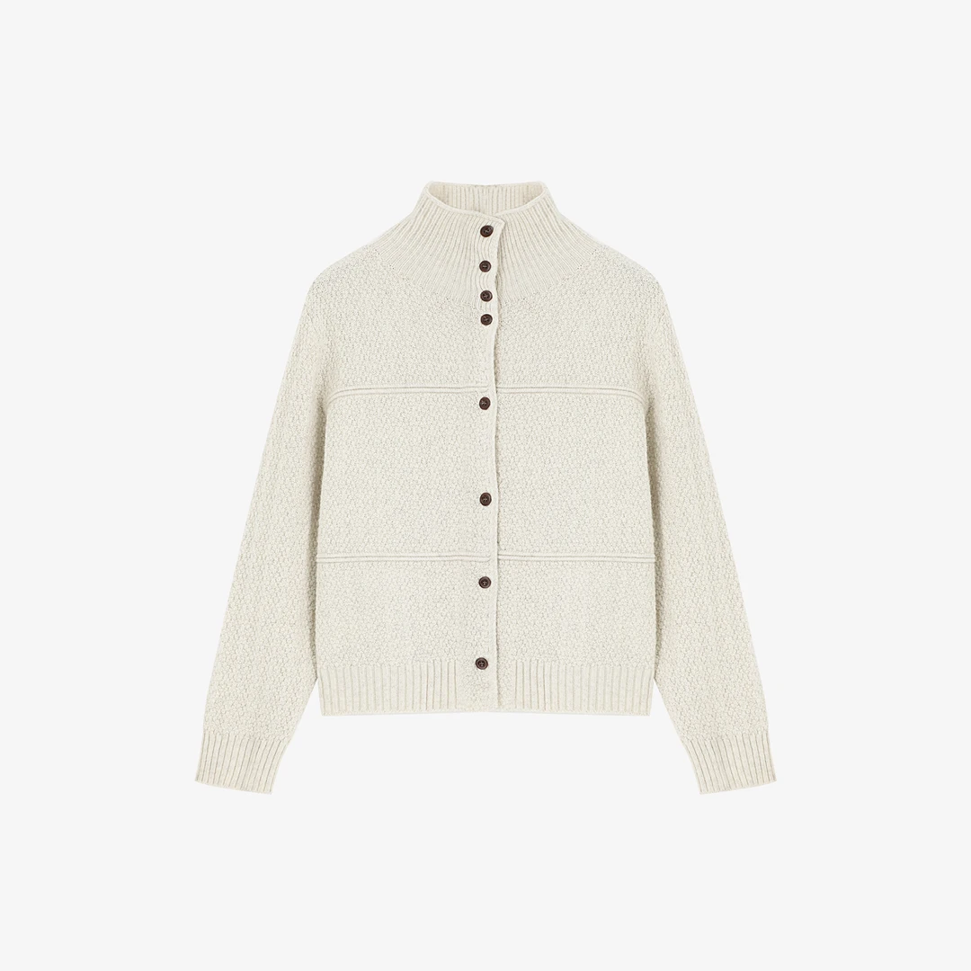 T朗文2025年新款小香风长袖舒适针织高领洋气保暖时尚休闲毛衣