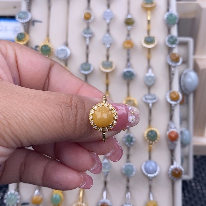 未镶嵌戒指翡翠唐*米缅甸