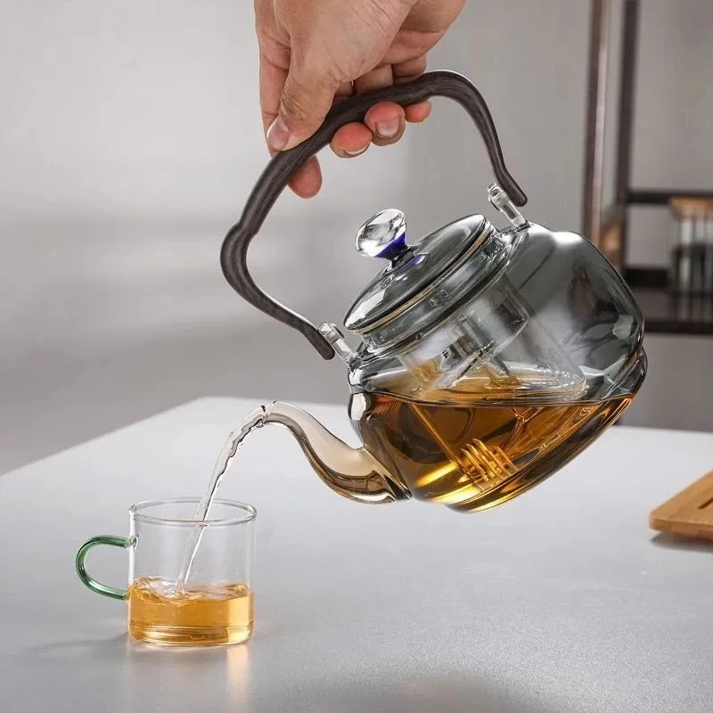 星韵壶1200毫升手工过滤大容量蒸煮耐热加厚