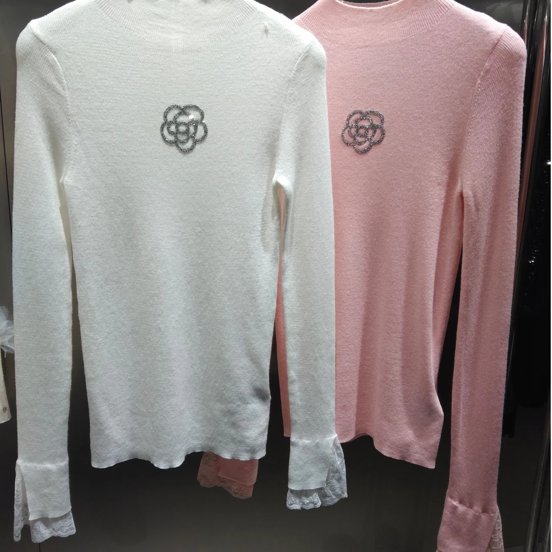 针织毛衫长袖女士上衣百搭001-200时尚休闲