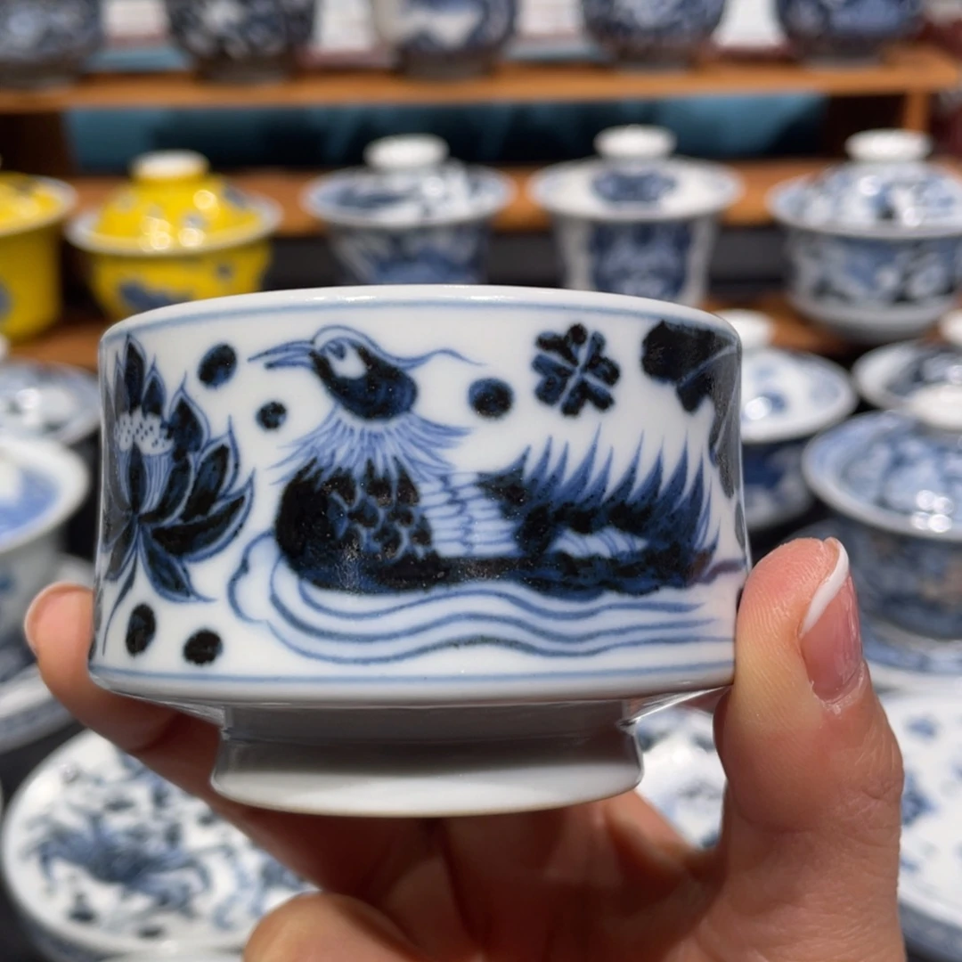 景德镇陶瓷手工手绘