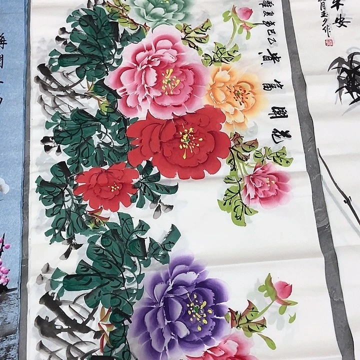 小周画廊的直播间