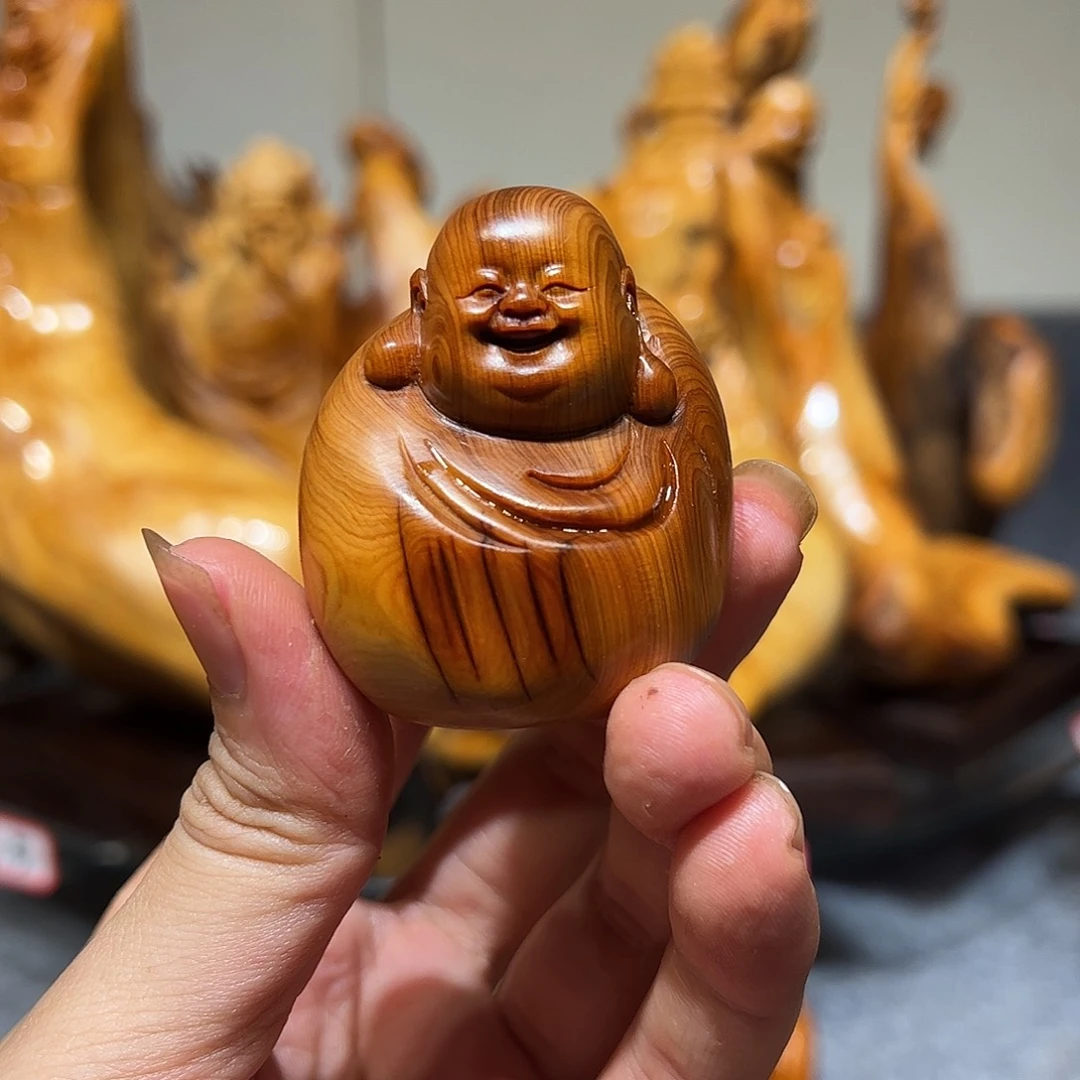 柏木崖柏摆件手把件