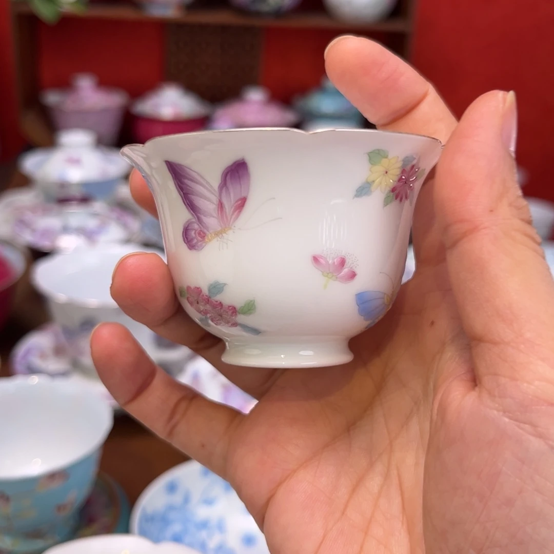 景德镇纯手绘陶瓷茶具