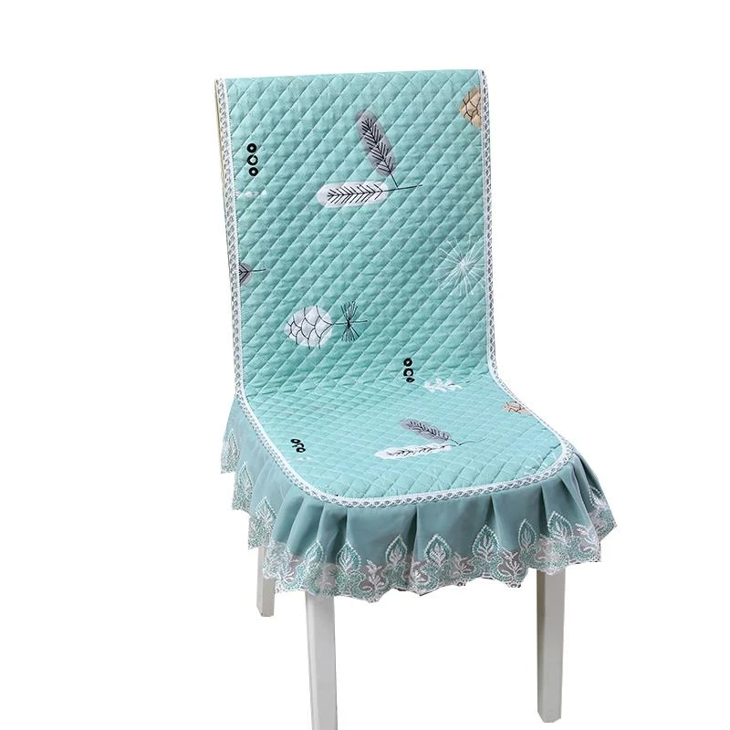 连体椅套椅垫套装一体式椅子套罩家用简约现代布艺餐桌椅凳子套罩