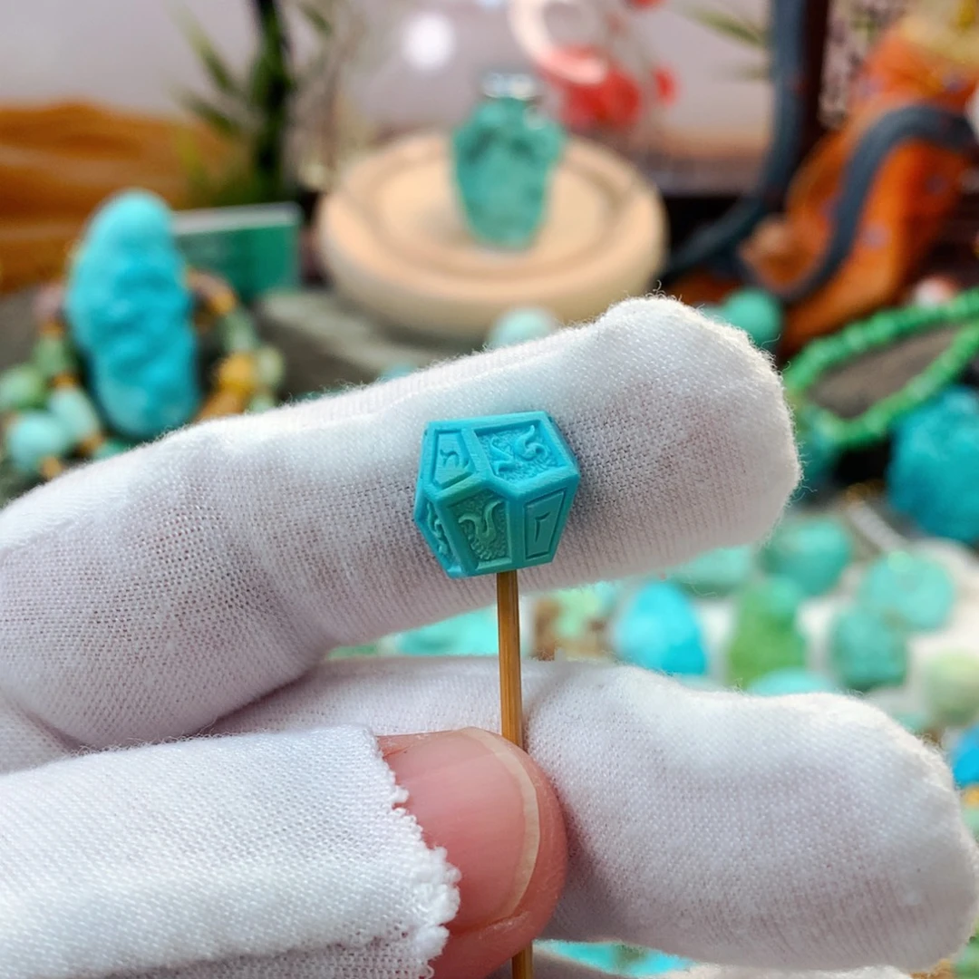 绿松石未镶嵌珠宝半成品