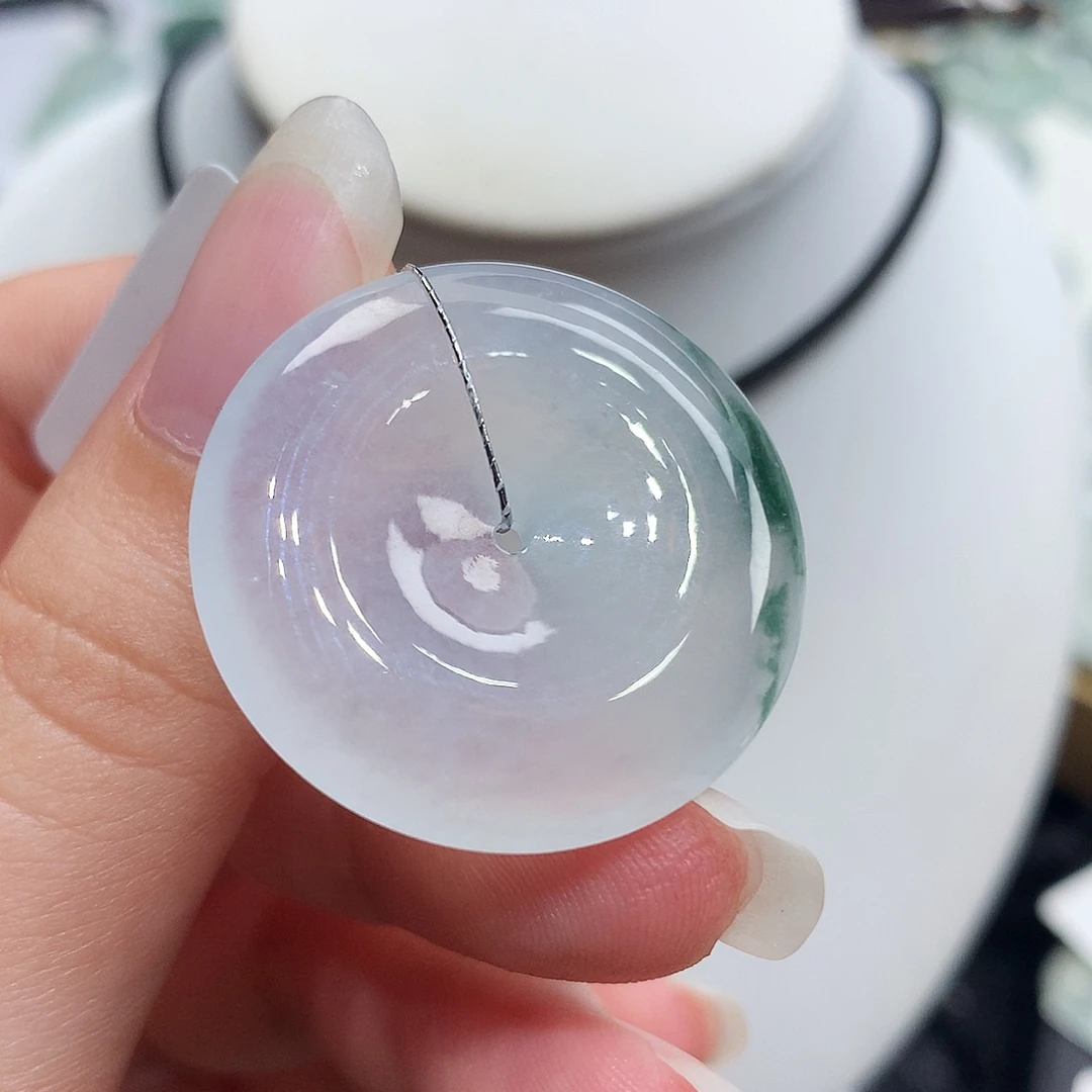 翡翠未镶嵌胸饰翡翠62，29.6/5.1