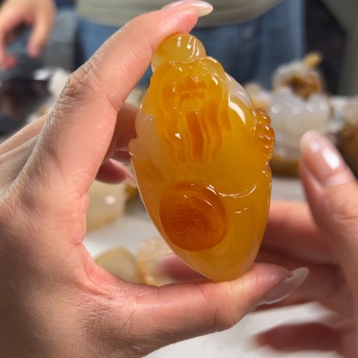 玛瑙/玉髓吊坠(不含链)未镶嵌