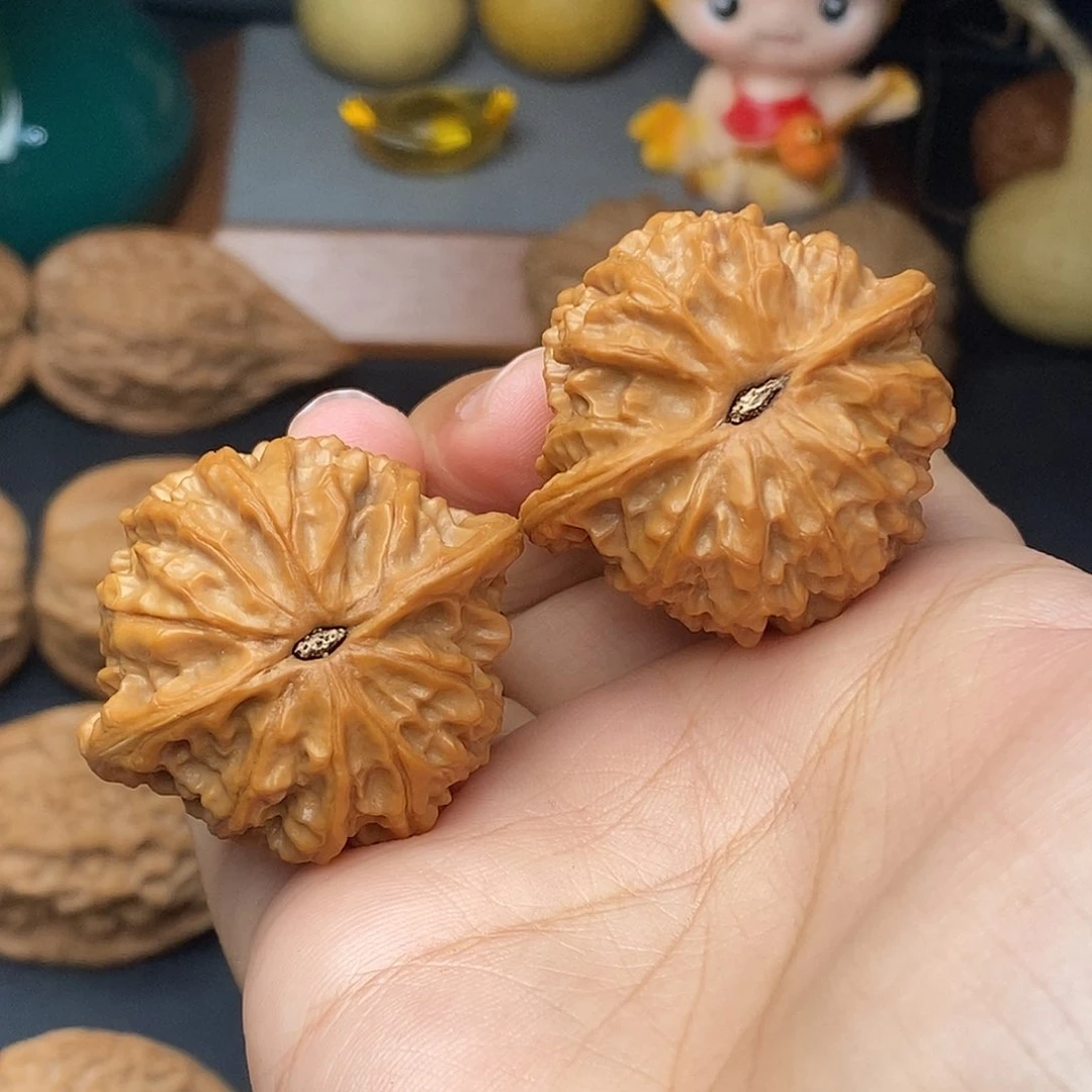 把件文玩核桃夏****包金牛全品