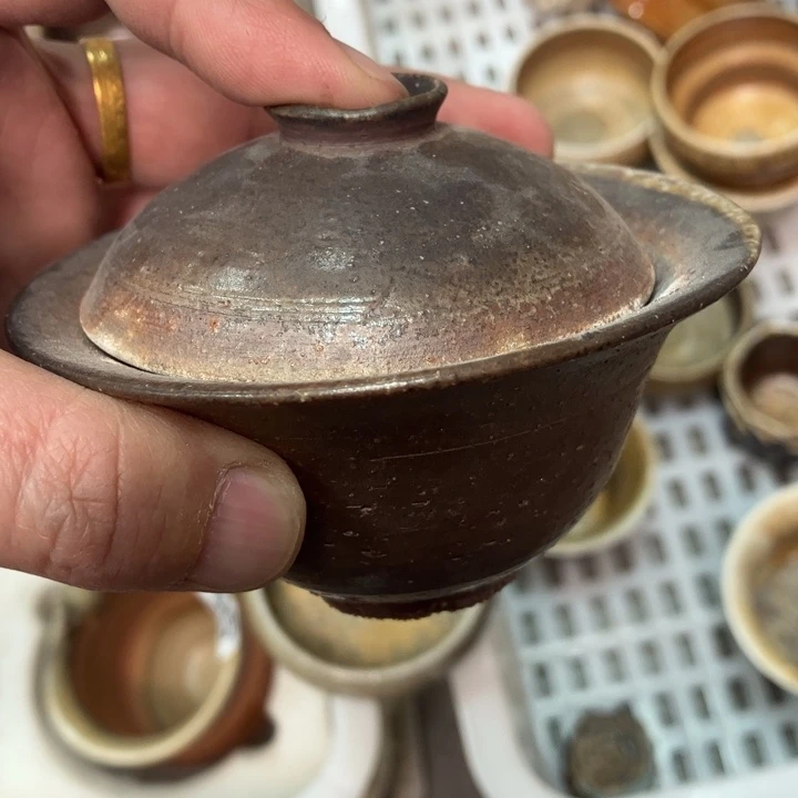 柴烧杯子宝瓶大放漏