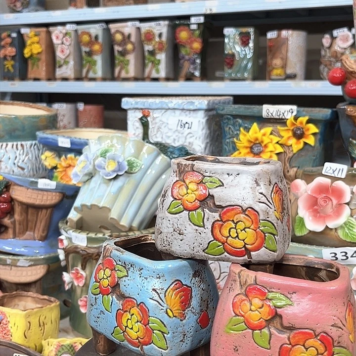 红陶粗陶花盆粗陶花盆