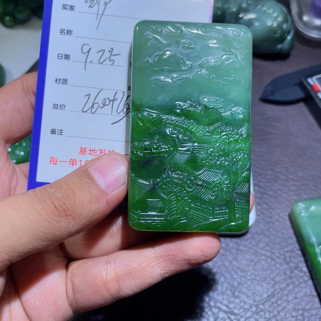 颈饰未镶嵌和田玉用**风
