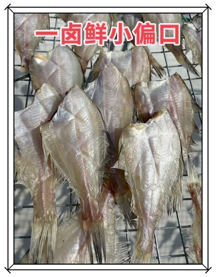 山东荣成一卤鲜小偏口鱼(干度不是很干，冷冻保存）