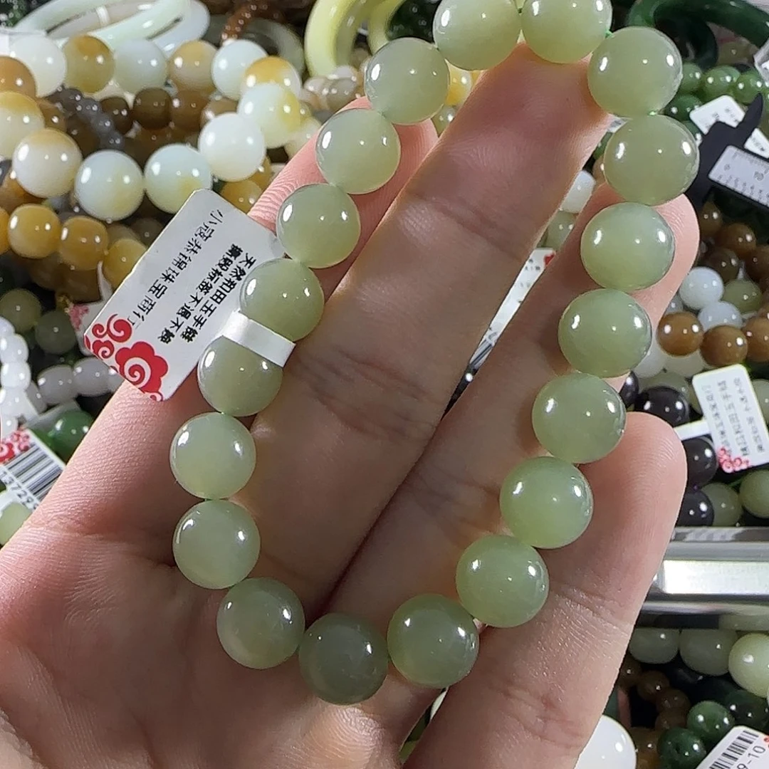和田玉未镶嵌手链118