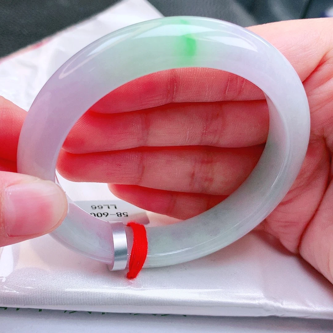 翡翠未镶嵌手镯缅甸天然a货翡翠手镯