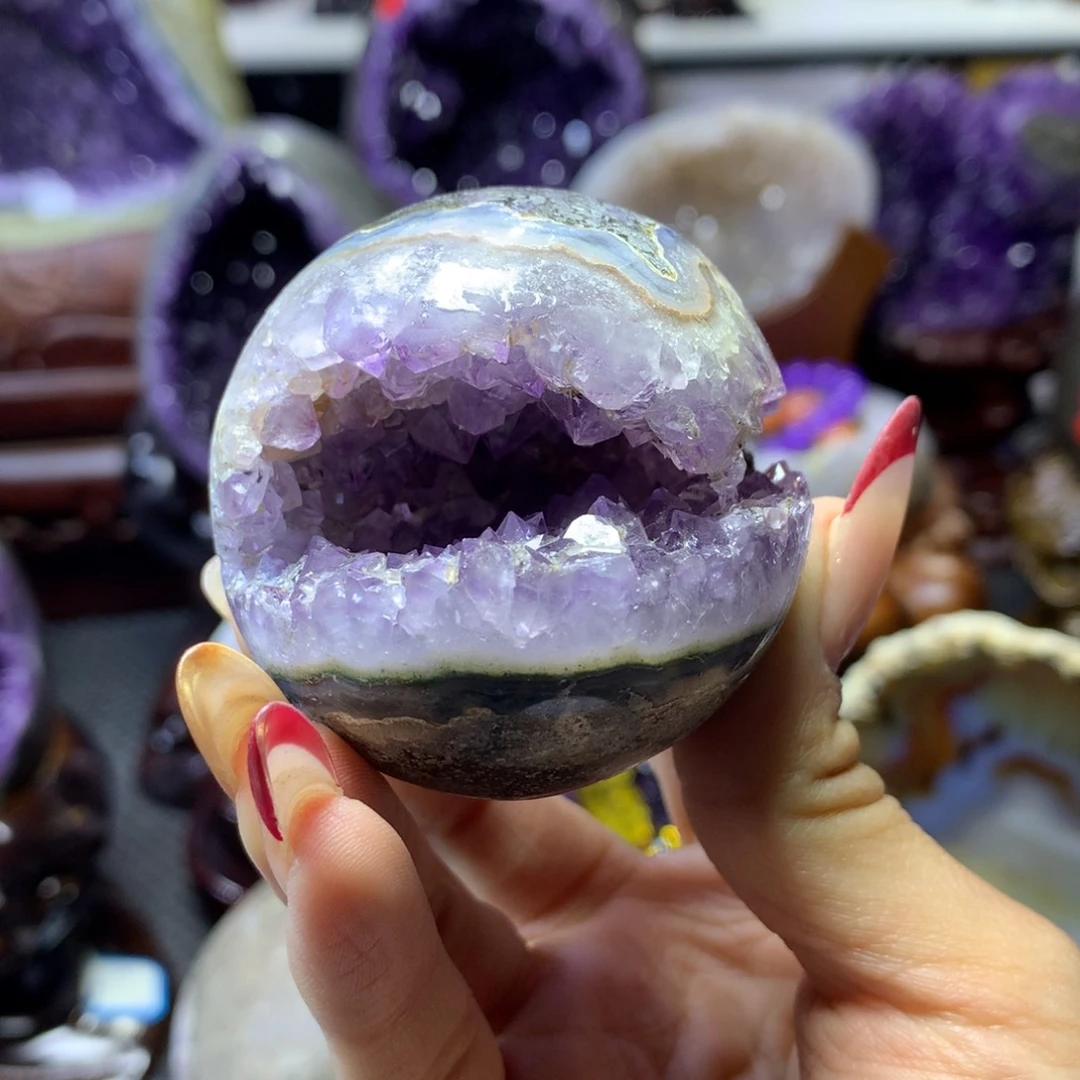 水晶摆件婷未镶嵌