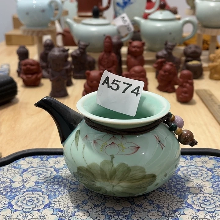 默认微瑕瓷器、茶具、壶、摆件，介意勿拍