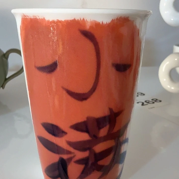 景德镇陶瓷手工手绘可乐杯