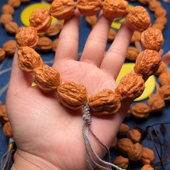 文玩核桃手串小金蟾