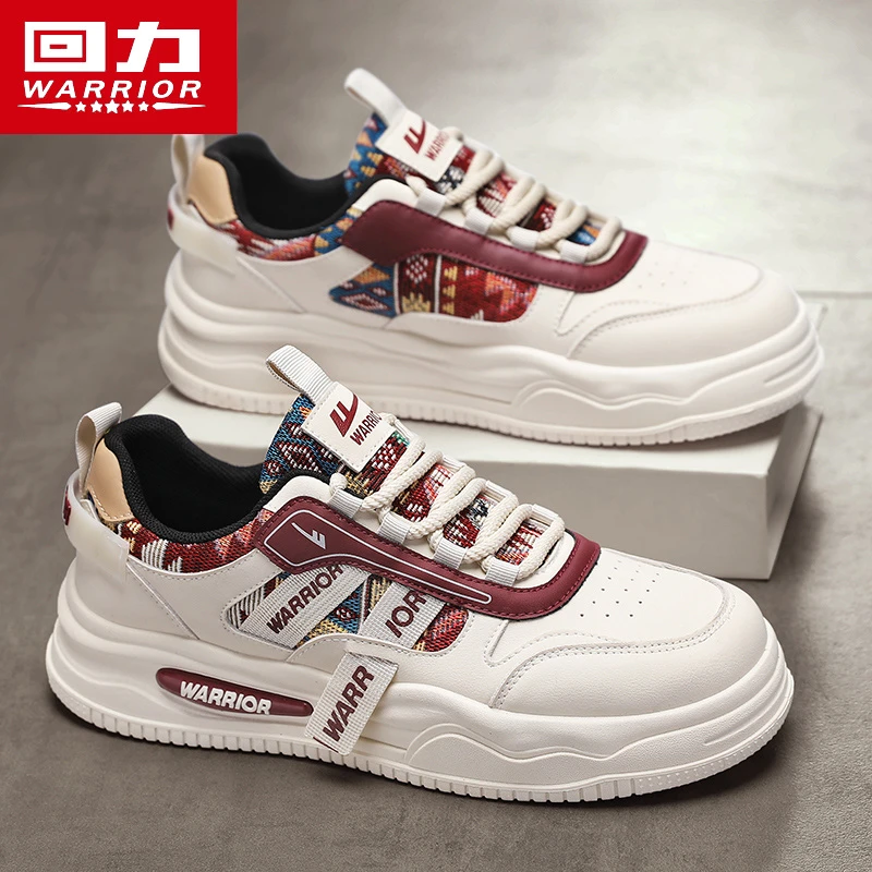 回力男鞋冬季透气2025新款小白休闲板鞋运动国潮厚底百搭增高潮鞋
