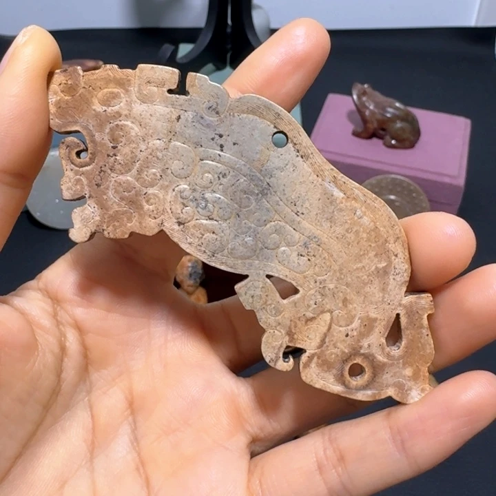 和田玉颈饰未镶嵌阳**选