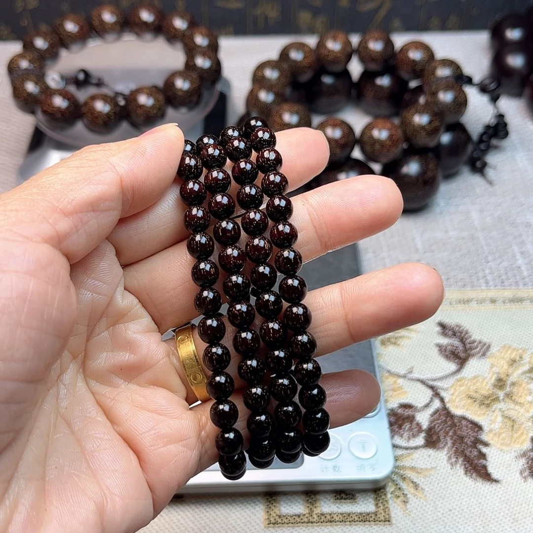 檀香紫檀（小叶紫檀）0.6 108颗 爆星