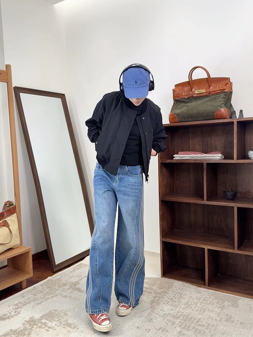 失物招领潮牌女装 2025秋季新款短款休闲网红炸街棒球服外套6016