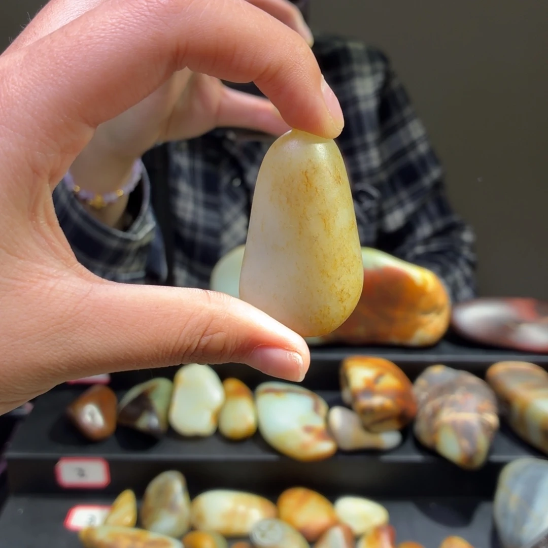 和田玉未镶嵌挂件27