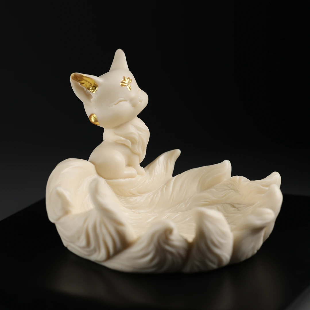 "守护"严选精品象牙果九尾珠宝收纳盒