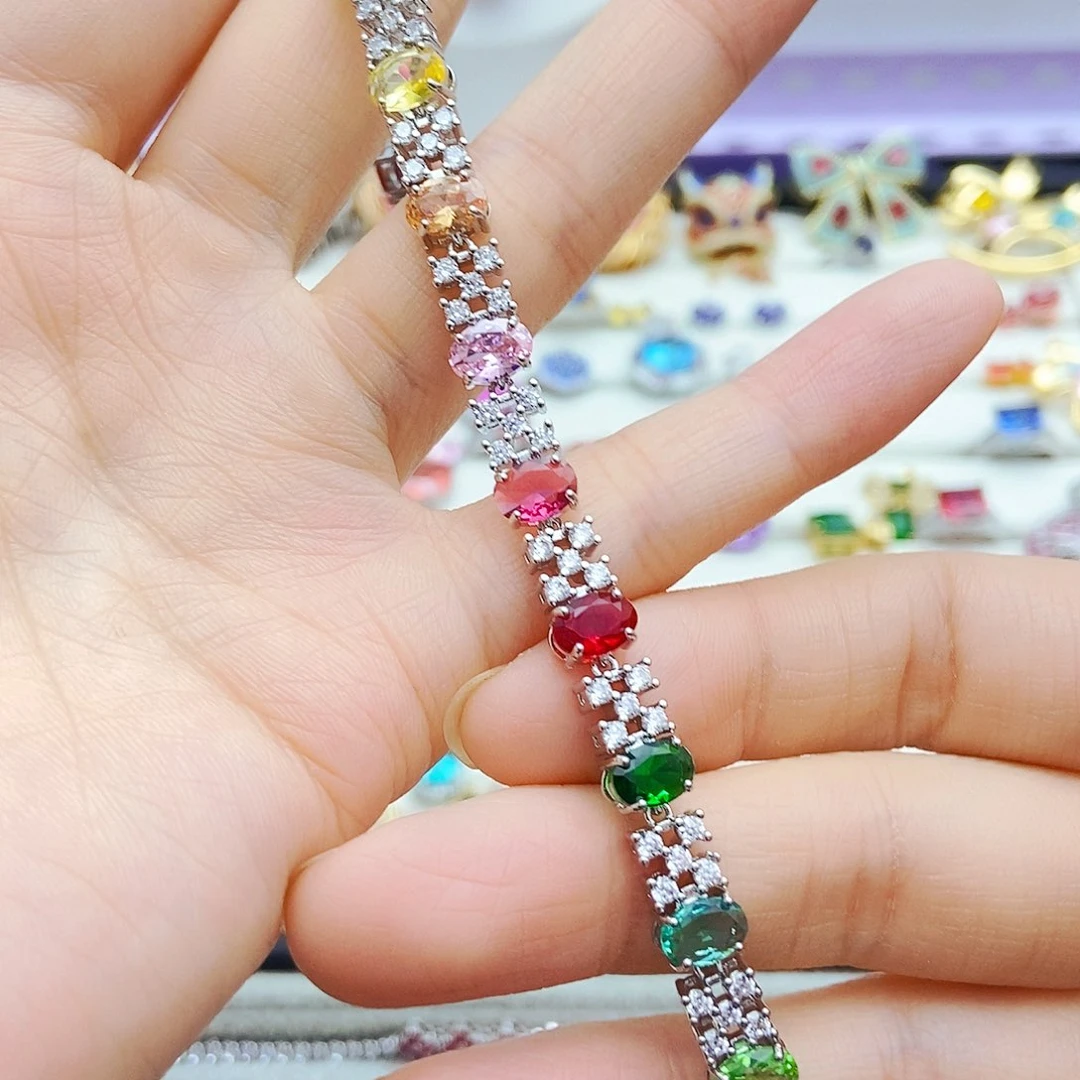 未镶嵌手链碧玺手链