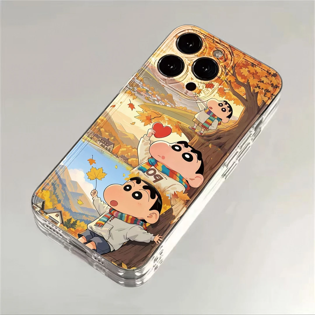 枫叶小新适用iPhone16小米15华为苹果14promax手机壳软壳太空壳xr