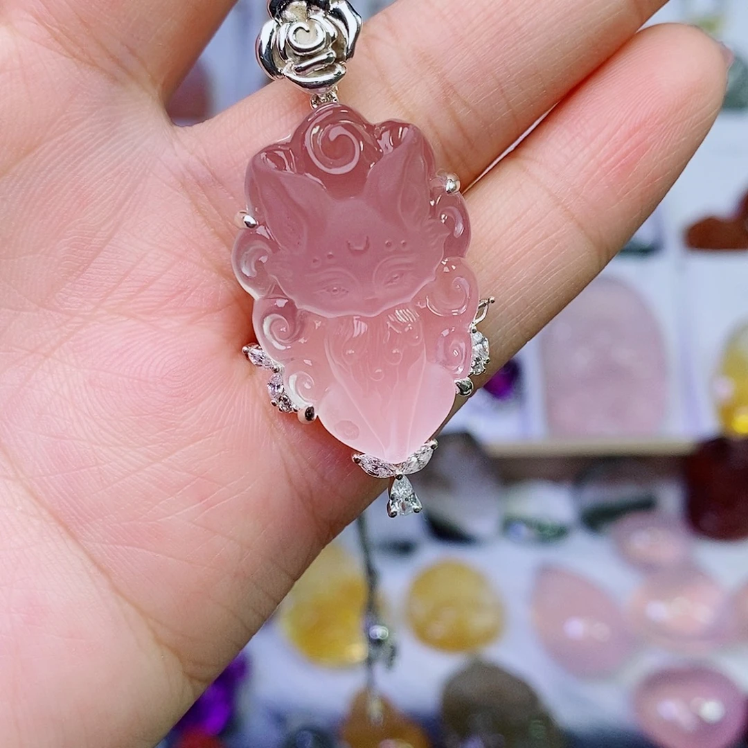 吊坠(赠链)银S925镶嵌水晶