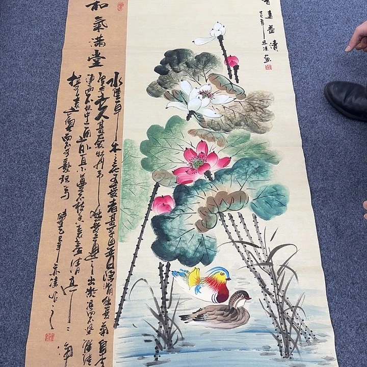国画手绘国画作品