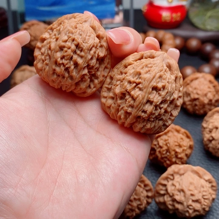 把件文玩核桃三角疆39