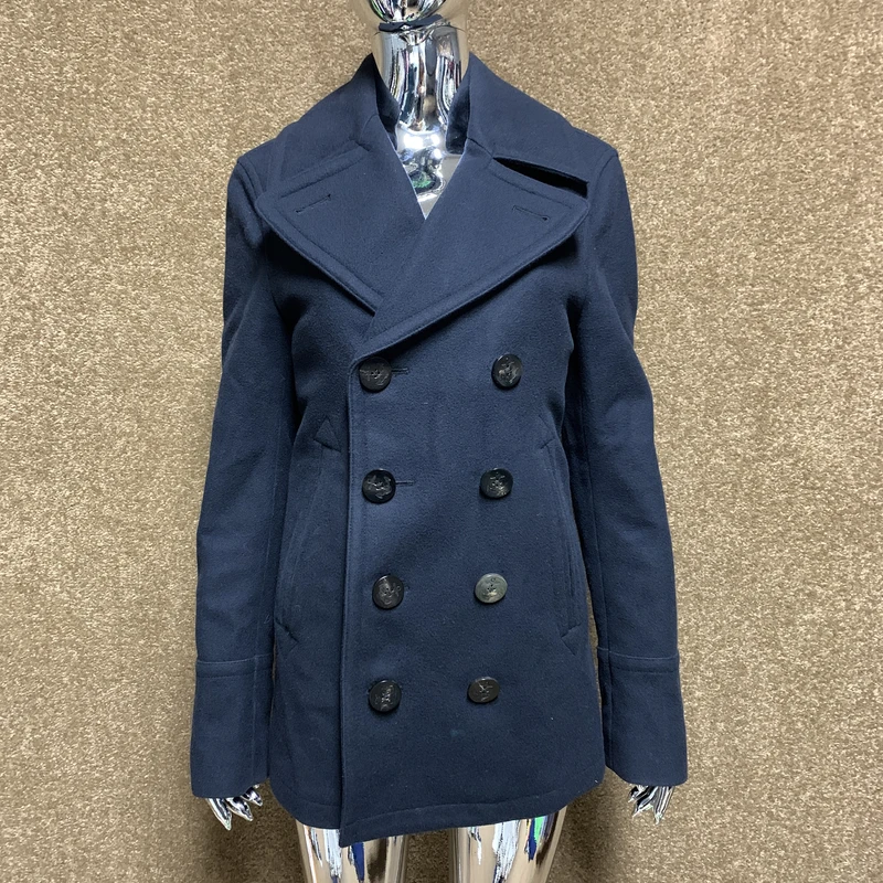未使用 BURBERRY/博柏利 双排扣纯色大衣 XS/S码40112