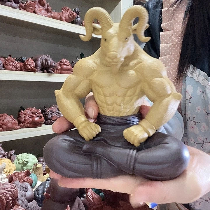 紫砂茶宠宜兴紫砂羊