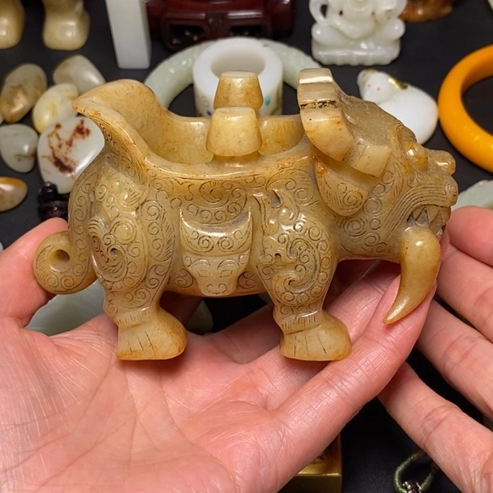 不***限和田玉未镶嵌摆件