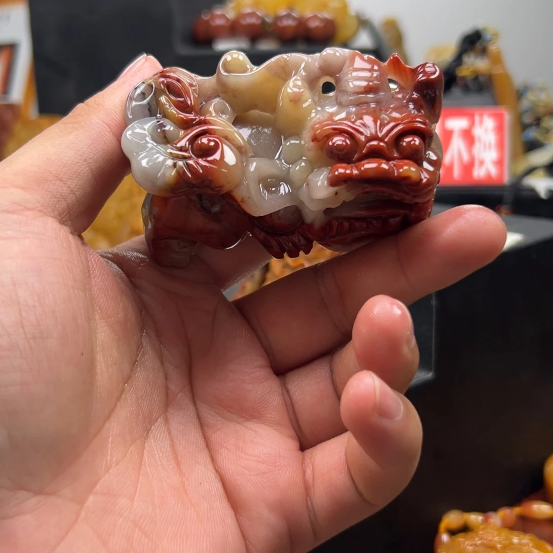 石英质玉（黄龙玉）未镶嵌多样性发货，发其一
