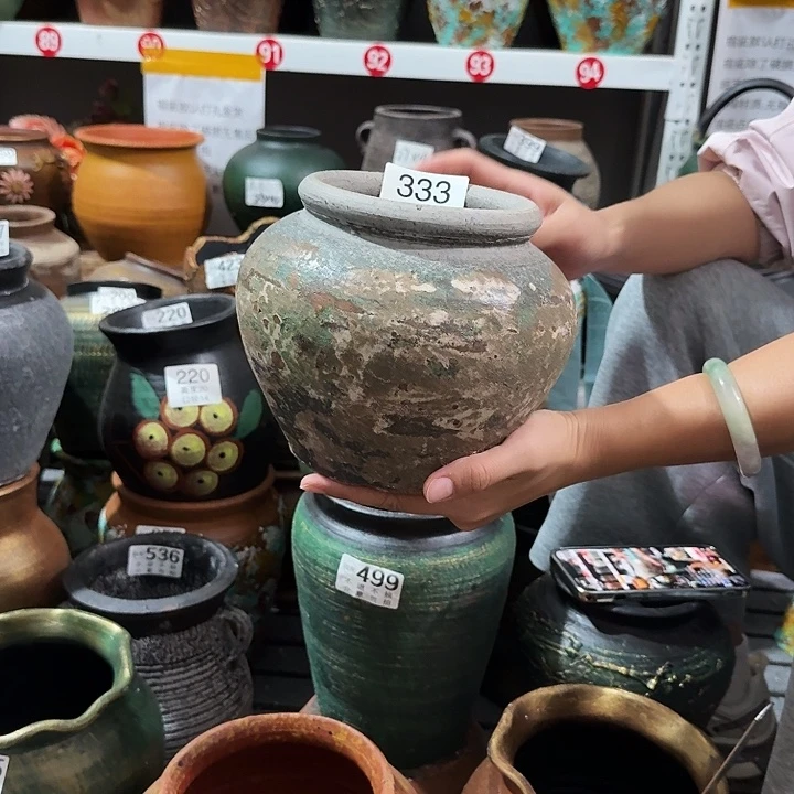 彩坛子333高度16口径12