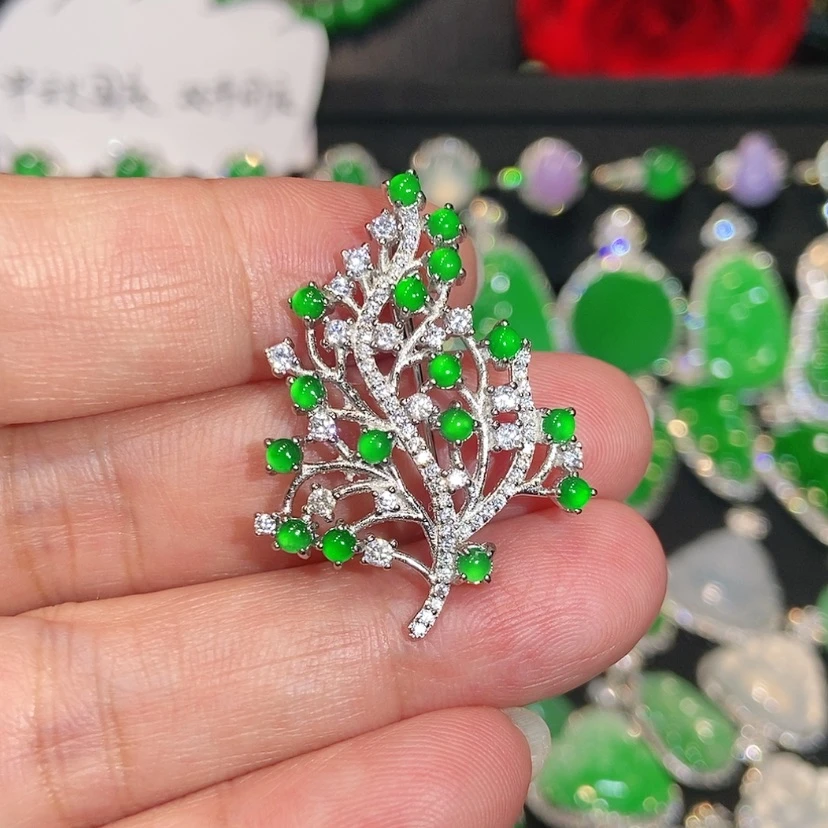 【闪购商品】颈饰未镶嵌翡翠天然翡翠