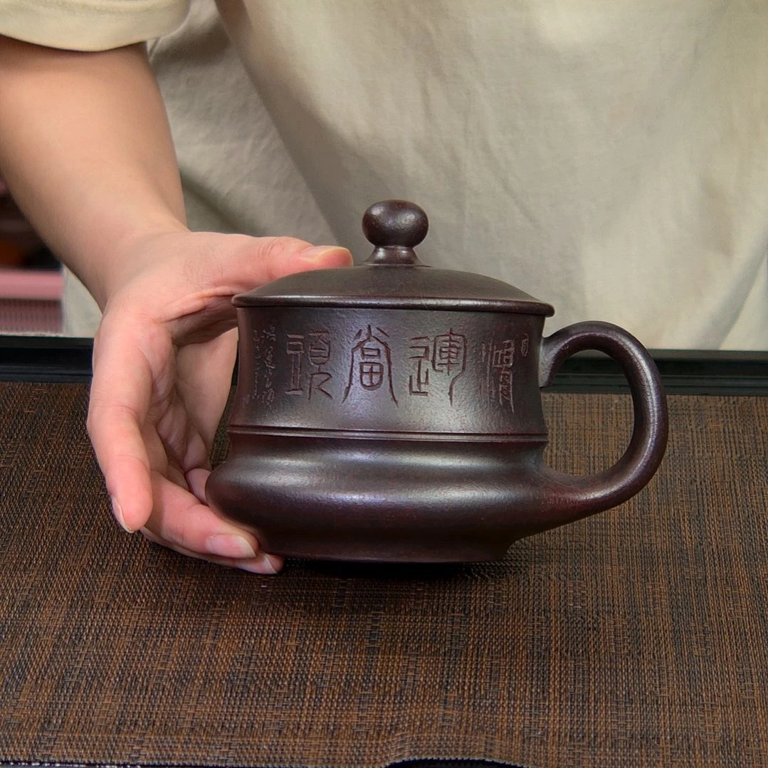 紫砂茶杯高货放漏