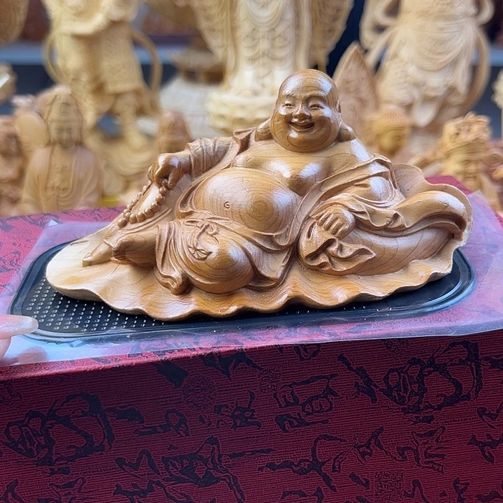 柏木（崖柏）荷叶弥勒