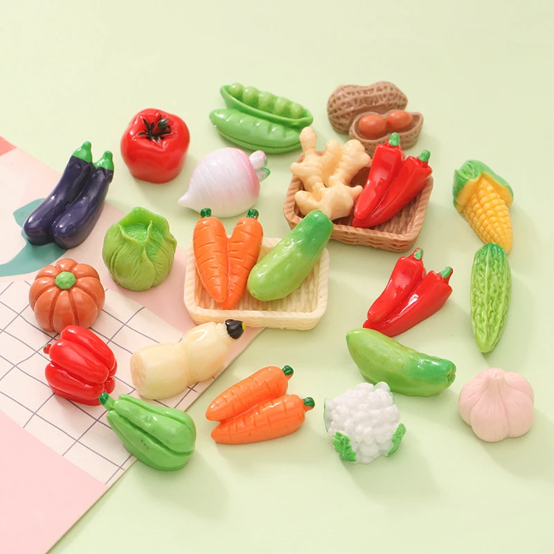 食玩摆件玩具西瓜水果草莓树脂摆件diy饰品配件冰箱贴一物一拍