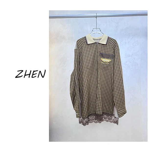 【ZHEN】25K01357 2025气质显瘦时尚百搭上新小众设计感外套秋冬