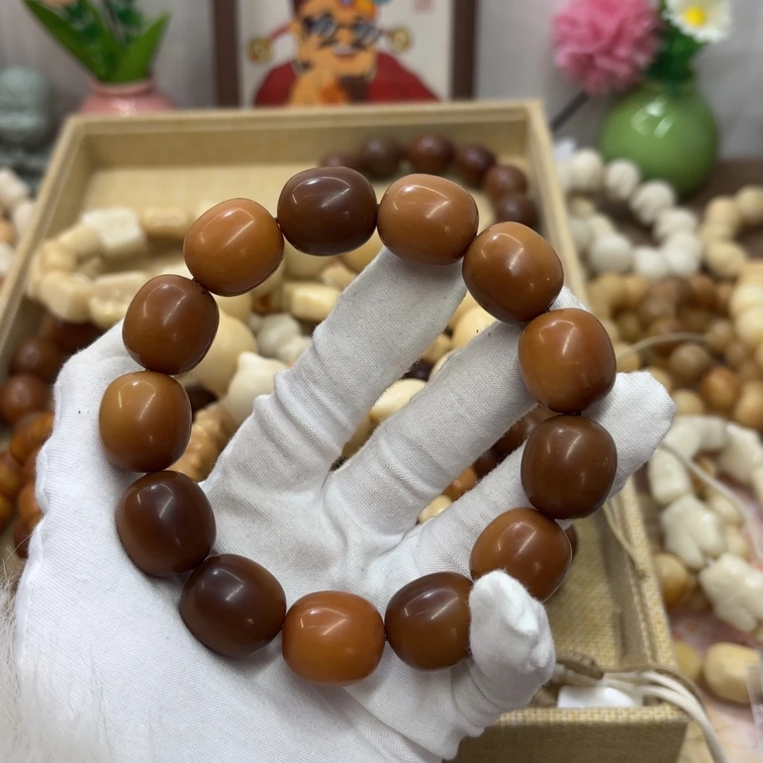 菩提根/象牙果吊坠19干磨瑕疵落地果枣856
