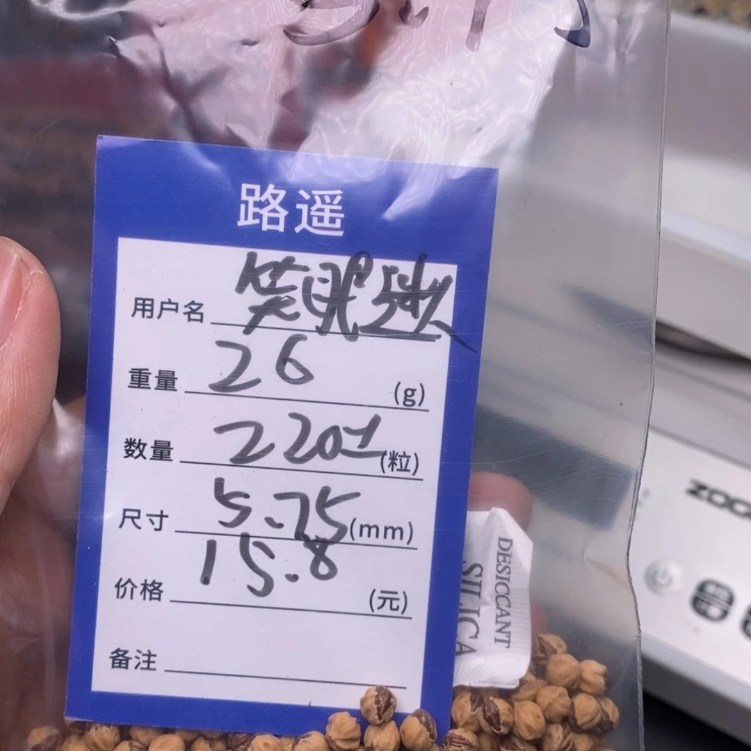 柏香籽/百香籽吊坠笑**人