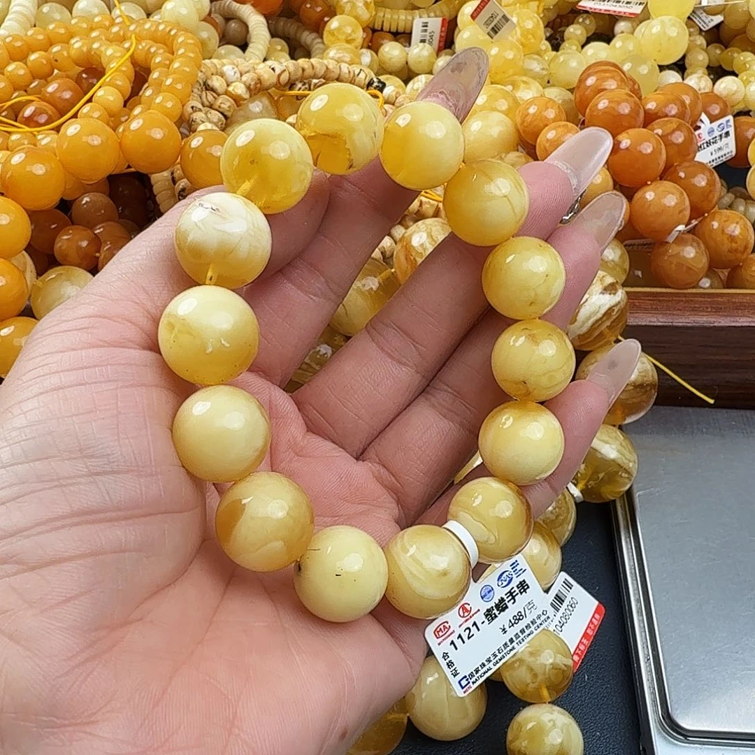 琥珀未镶嵌珠宝奇石